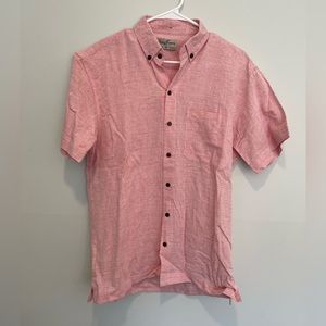 Pink linen shirt